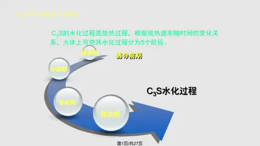 水泥水化分解PPT课件