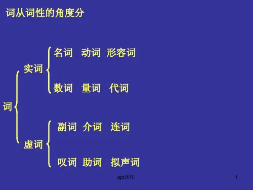 初一年级语文语法知识精选PPT