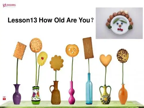 小学四年级英语下册Lesson13 How old are you课件