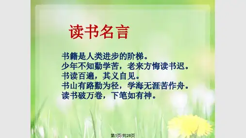 亲爱的汉修先生课件PPT课件
