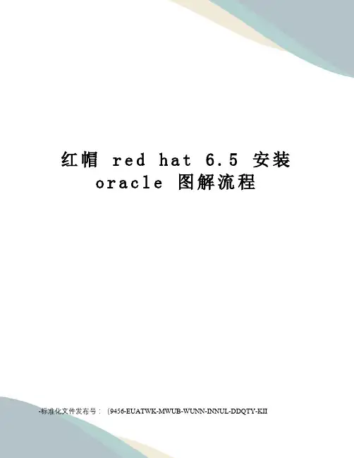 红帽redhat6.5安装oracle图解流程