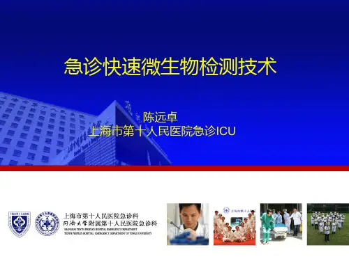 急诊快速微生物检测技术