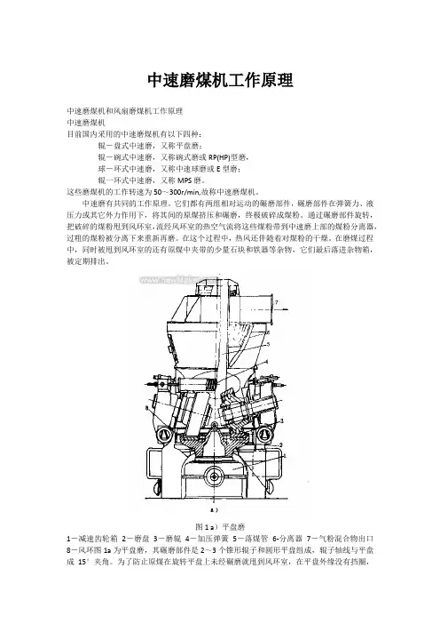 中速磨煤机类型介绍