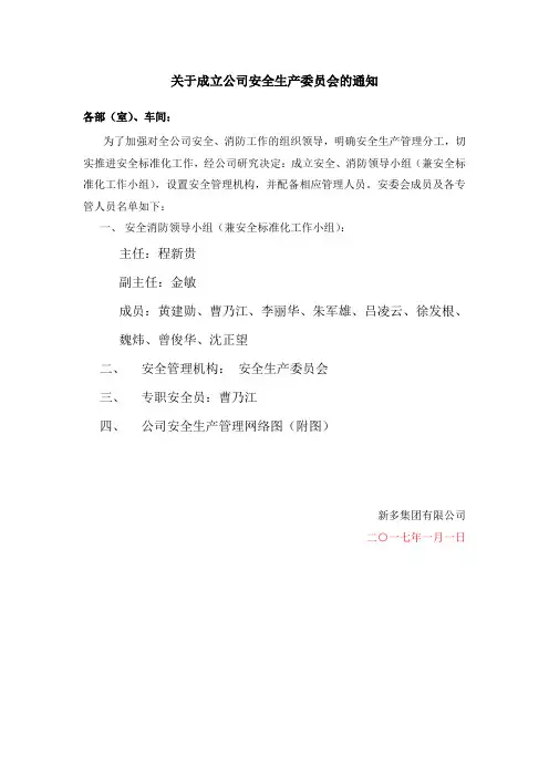 安委会管理网络图