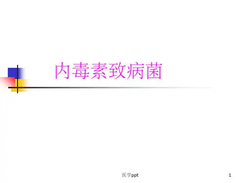 微生物学药学专业内毒素致病菌