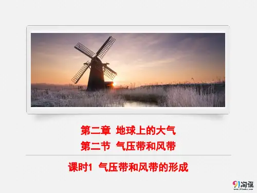 课件14：2.2.1 气压带和风带的形成