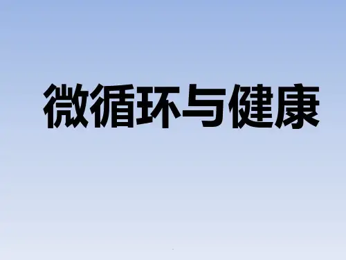 微循环检测仪医学PPT课件