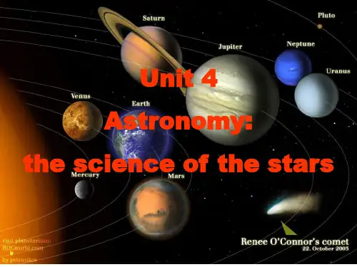 Unit_4_Astronomy_the_science_of_the_stars公开课课件 ppt