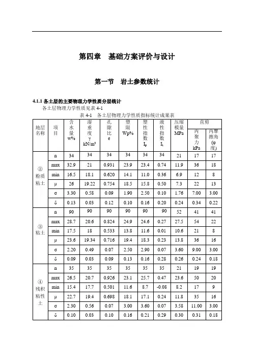 桩基础设计全过程