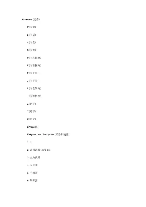 《三角洲特种部队黑鹰坠落之战队之剑》操作