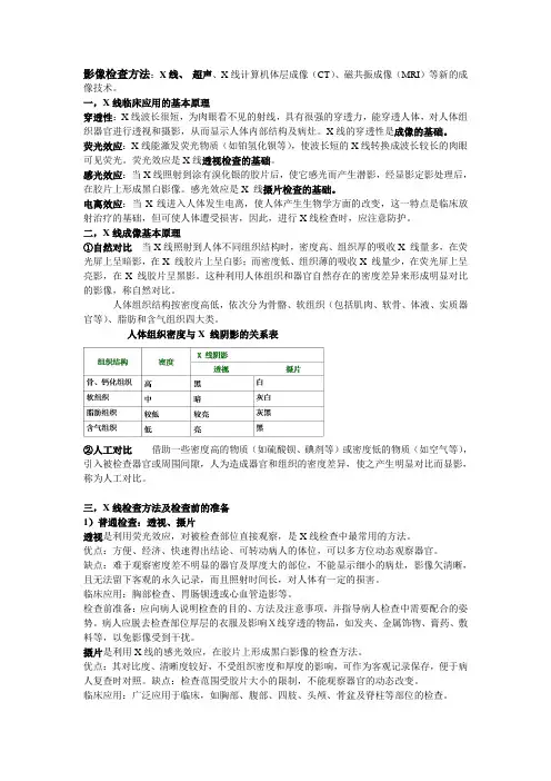 影像检查