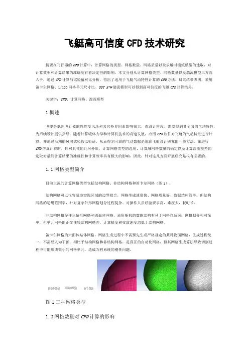 飞艇高可信度CFD技术研究