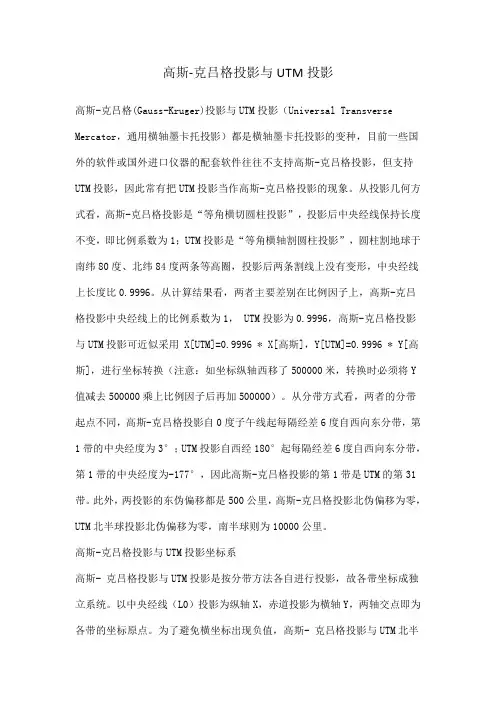 地球椭球体(Ellipsoid)、大地基准面(Datum)及地图投影(Projection)三者的基本概念