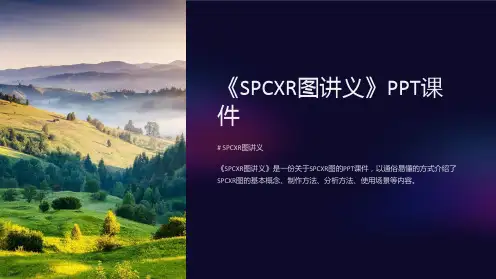 《SPCXR图讲义》课件