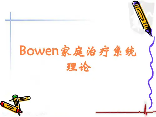 Bowen家庭治疗系统理论