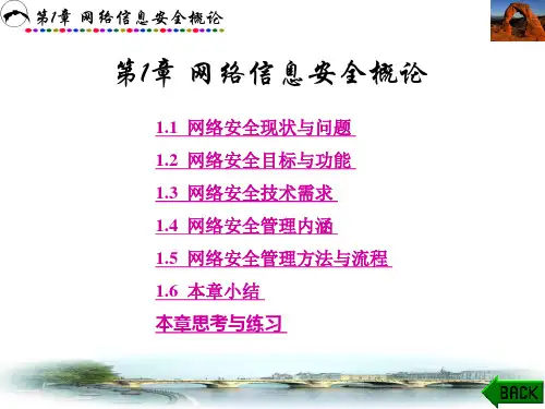 计算机网络信息安全理论与实践教程 第1章