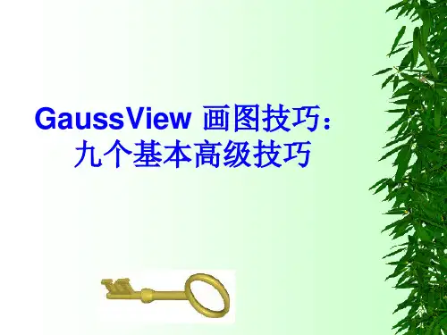 Gauss画图技巧