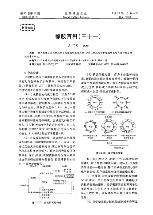 橡胶百科(三十一)