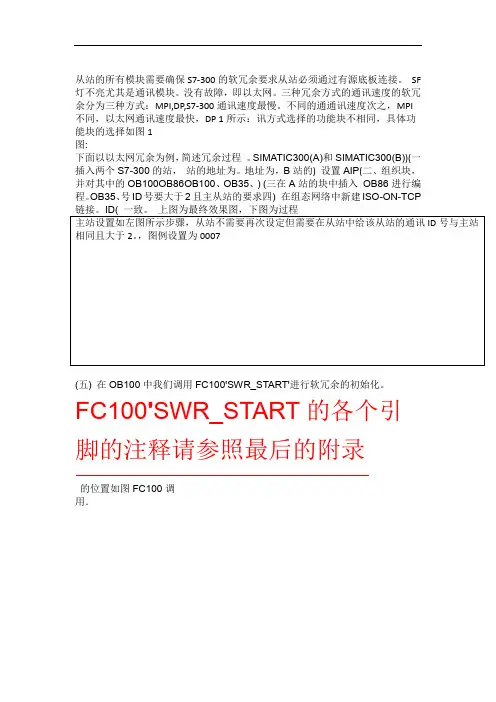 s软冗余手册