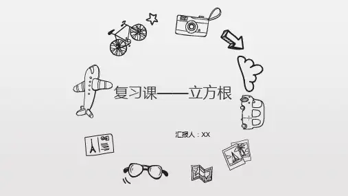 立方根复习课