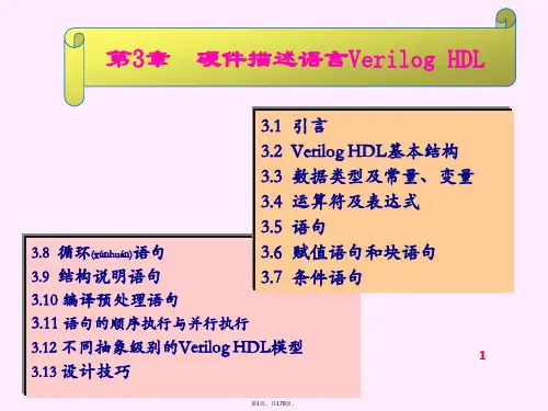 verilog硬件描述语言(共178张)