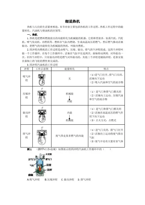 细说热机