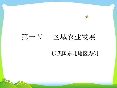区域农业发展-课件