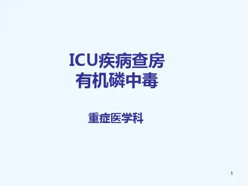 有机磷中毒疾病查房