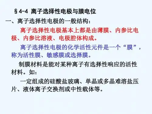 8第四章电位分析法(二)