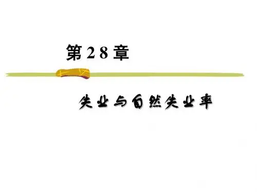 失业与自然失业率28.05