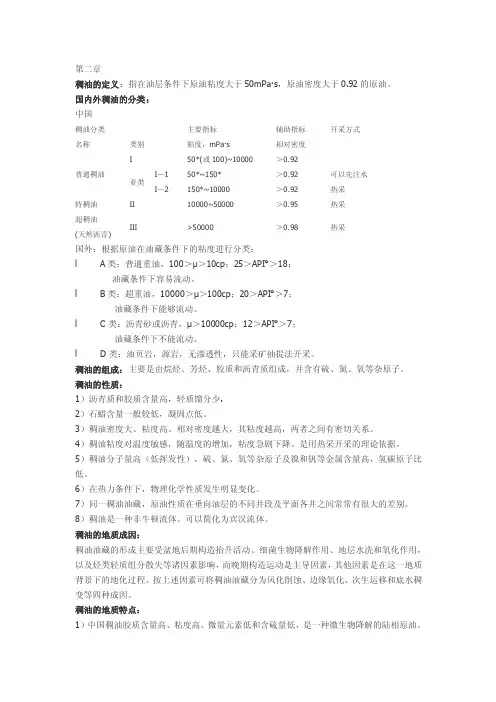 稠油——精选推荐