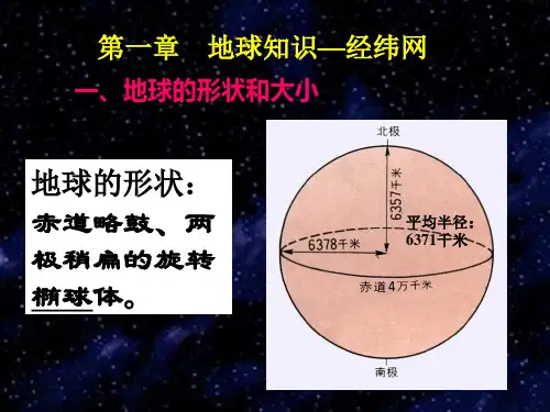 地球知识-经纬网