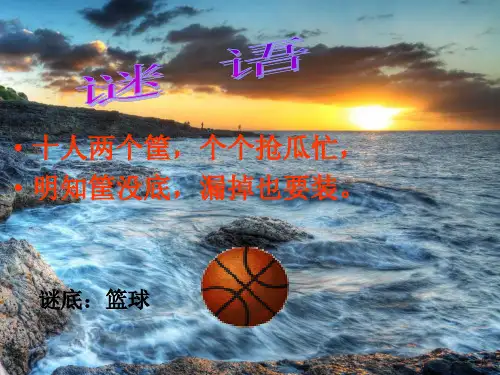 篮球规则理论课