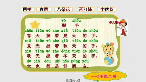 少儿趣味识字课件