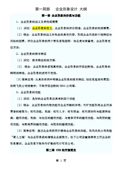 广东自考07072企业形象设计CIS苏大版