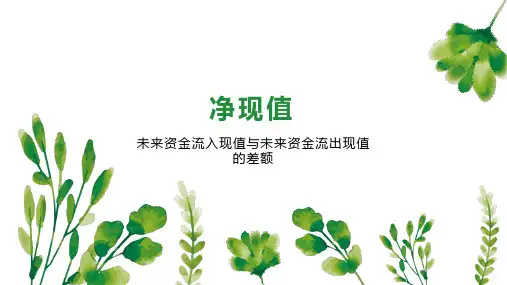 净现值    