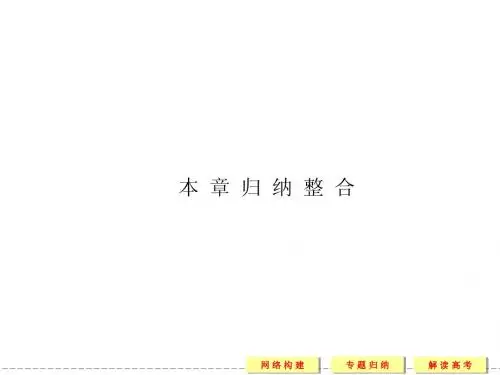 选修2-2第一章导数及其应用归纳整合
