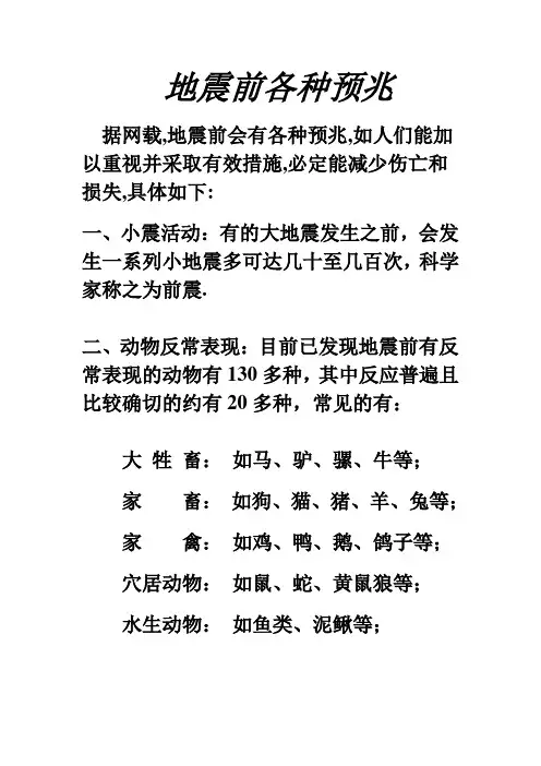 地震前兆1