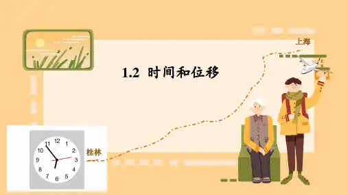 高中物理人教版必修一教学课件《时间-位移》