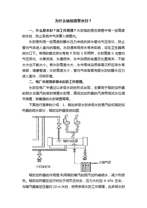 为什么轴加需要水封？