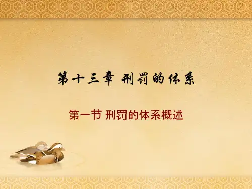 《刑法》第十三章