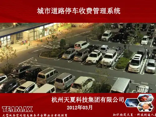 城市道路停车收费管理系统_图文