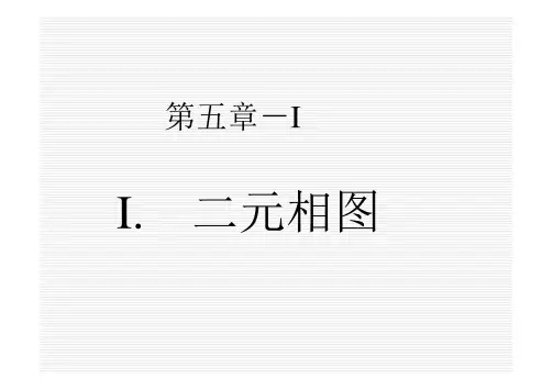 东南大学考研专用材料科学基础第5章-1二元相图