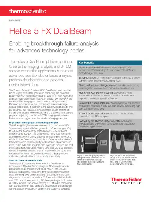 Thermo Scientific Helios 5 FX DualBeam说明书
