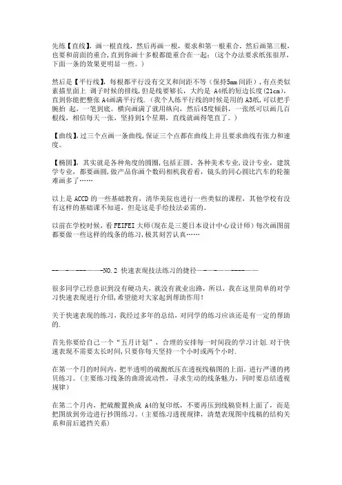 工业设计手绘练习