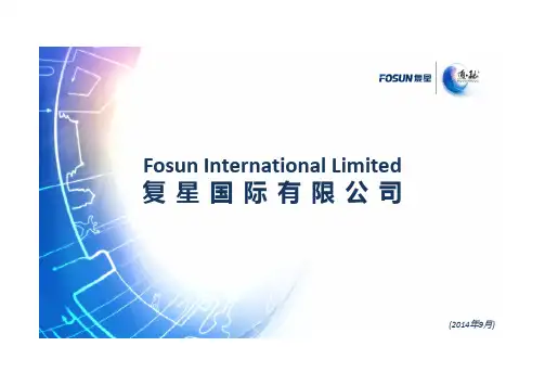 复星集团介绍PPT中文版
