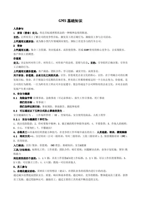 GMS基础知识