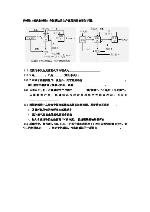 联碱法
