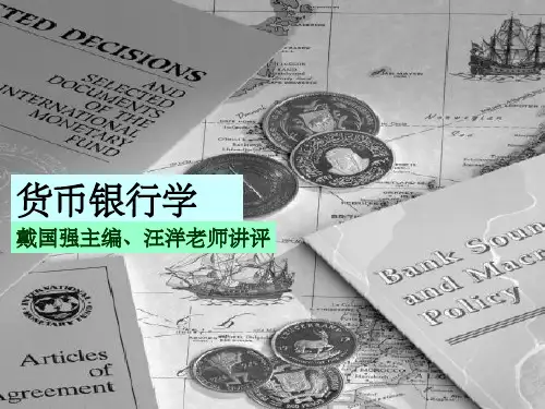 货币银行学戴国强(一)汪洋(动画版)ppt课件