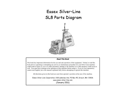 Essex Silver-Line SL8 涂料刷机说明书